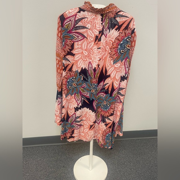 Umgee Floral Paisley Tunic or Dress - Small - Picture 4 of 4